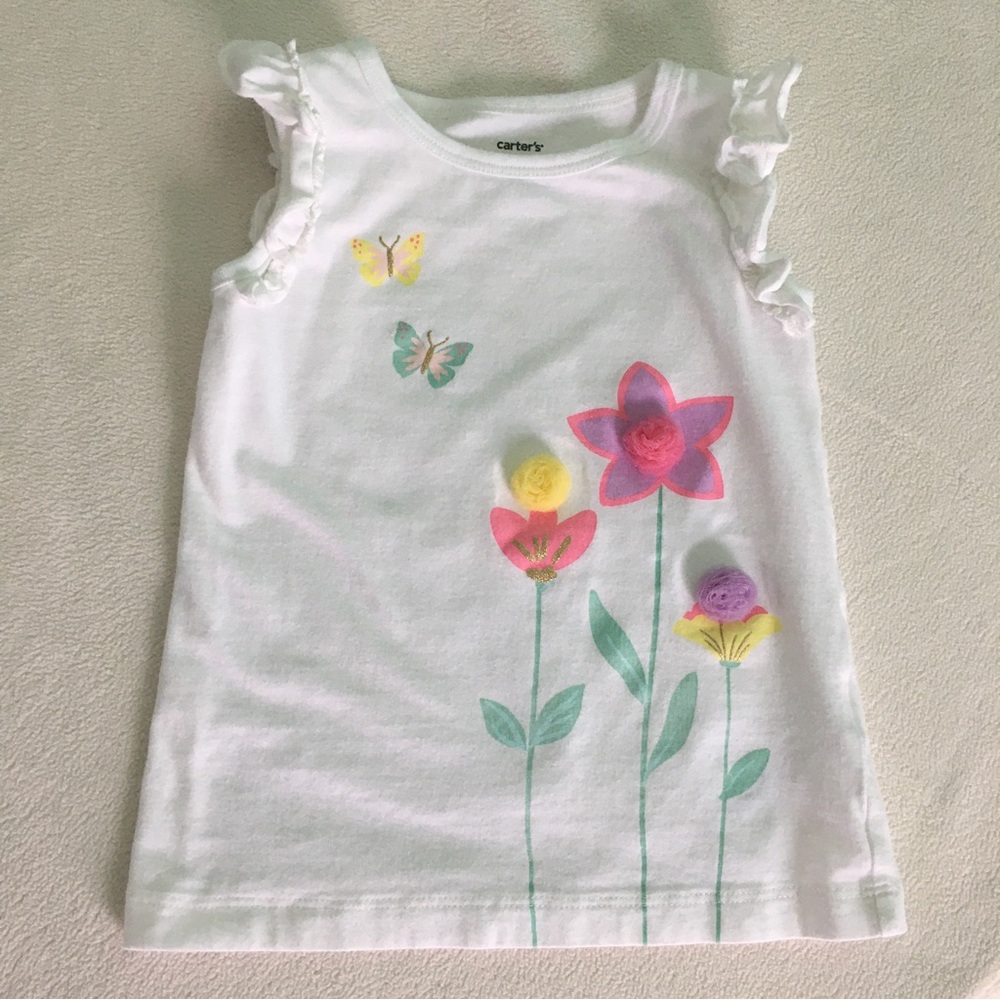 💐 Spring Flowers Textured Tank by Carter’s 💐